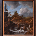 Jacob Isaacksz van Ruisdael - Paysage à la cascade