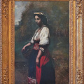 Jean-Baptiste Camille Corot - Italienne à la fontaine
