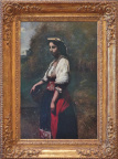 Jean-Baptiste Camille Corot - Italienne à la fontaine