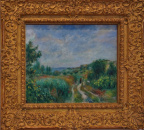 Pierre-Auguste Renoir - 
Pierre-Auguste Renoir
Limoges 1841–1919 Cagnes-sur-Mer
Paysage aux environs d'Essoyes (Paysage avec deux figures sur l'herbe)