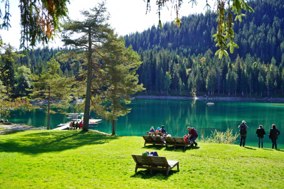 Flims et le lac Cauma