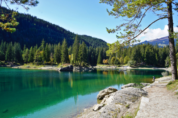 Flims et le lac Cauma